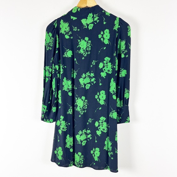 2/$20 ZARA Floral Mini Shirt Dress S - Picture 3 of 5